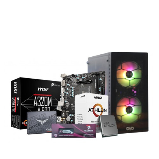 AMD Athlon 200GE PC For Freelancing Beginner