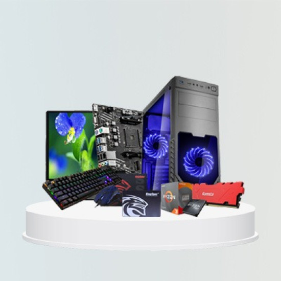 AMD Ryzen 3 Pro 4350G Desktop Computer 
