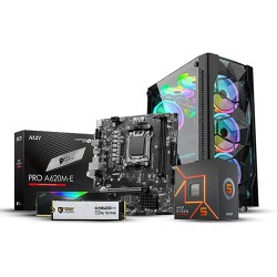 AMD Budget PC Build With Ryzen 5 7600 and MSI Pro A620M-E