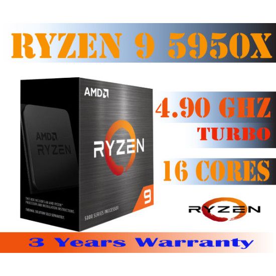 AMD Ryzen 9 5950X Processor Zen 3