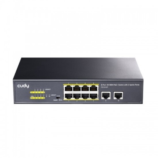 Cudy FS1010P 8 Port PoE+ Unmanaged Switch Cudy FS1010P 8 Port PoE+ Unmanaged Switch