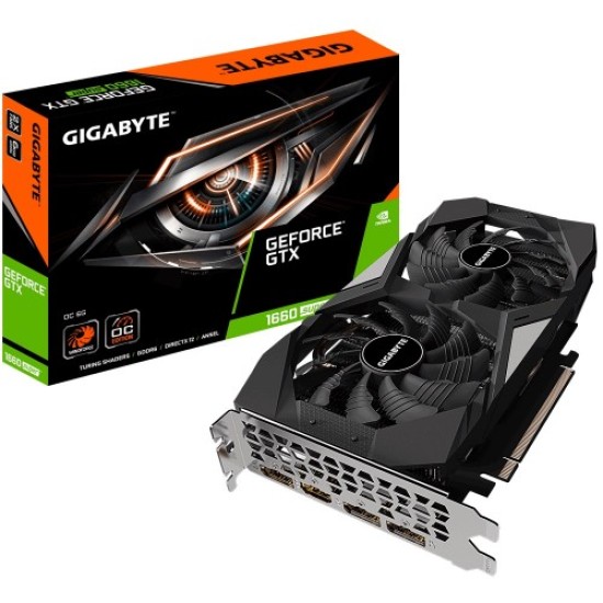 Gigabyte GeForce GTX 1660 Super OC 6GB Graphics Card Gigabyte GeForce GTX 1660 Super OC 6GB Graphics Card