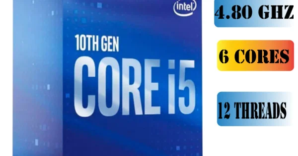 Intel Core i5 (10th Gen) i5-10600 Hexa-core (6 Core) 3.30 GHz