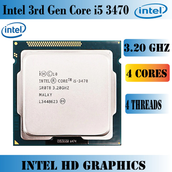 koks Syndicate Bogholder Intel Core i5-3470 3rd Gen Processor Price in Bangladesh- Sell Tech BD