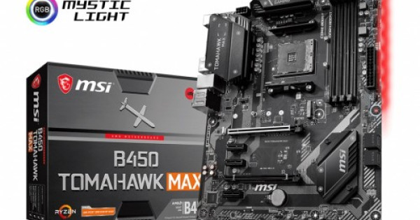 MSI B450 TOMAHAWK MAX AM4 AMD ATX Motherboard price ...