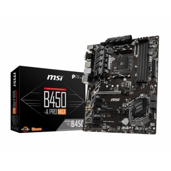 MSI B450-A PRO MAX AMD ATX GAMING Motherboard