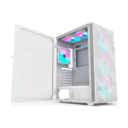 Montech X3 MESH RGB Lighting Mid-Tower ATX Gaming Case White