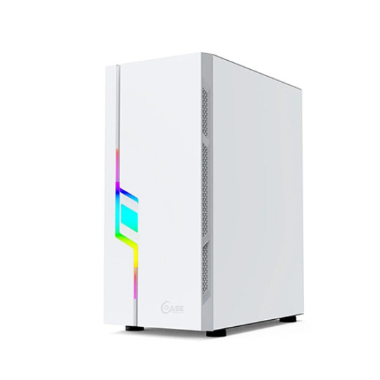 OVO JX188-7W White Mid Tower Gaming RGB Case