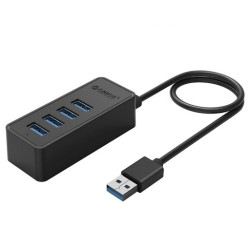 Orico W5P-U3 4 Ports USB 3.0 HUB Black