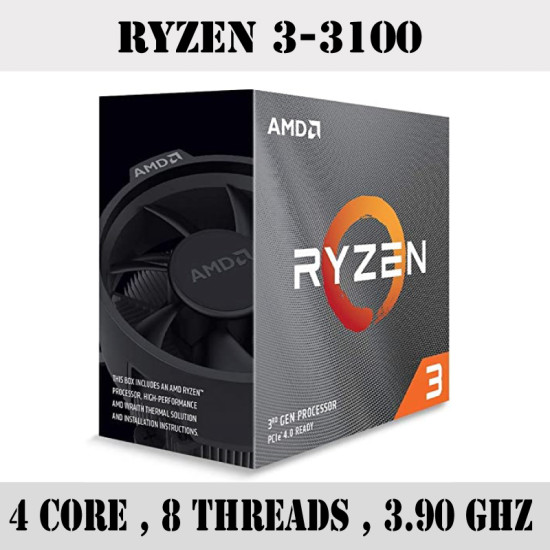 AMD Ryzen 3 3100 Desktop Processor 