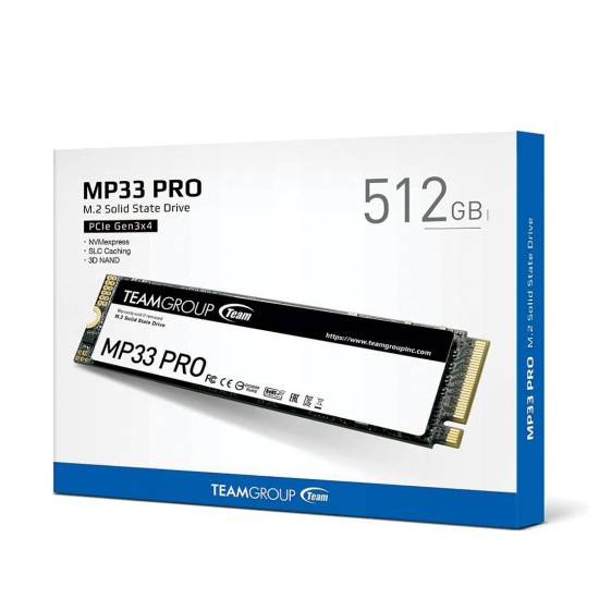 Team MP33 PRO 512GB Gen3 NVMe SSD