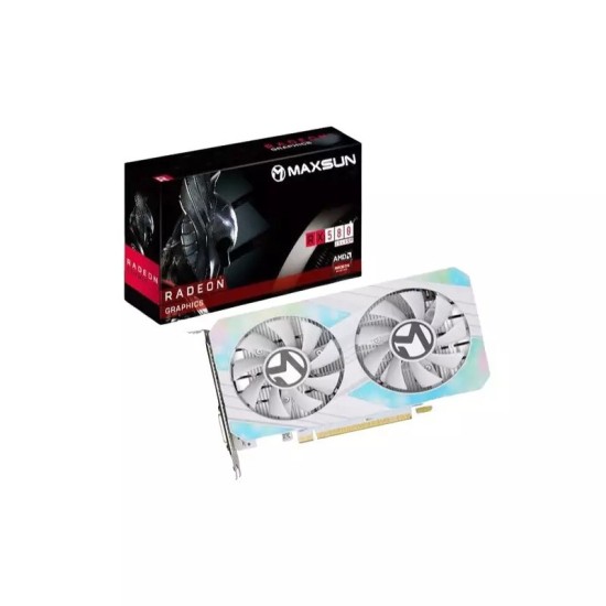 Maxsun AMD Radeon RX 580 8GB GDDR5 Graphics Card (White) Maxsun AMD Radeon RX 580 8GB GDDR5 Graphics Card (White)