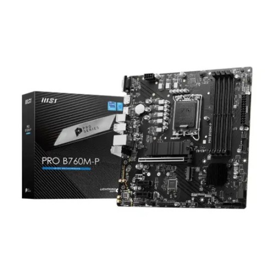 MSI B760M-P 12th/13th/14th Gen Motherboard MSI B760M-P 12th/13th/14th Gen Motherboard